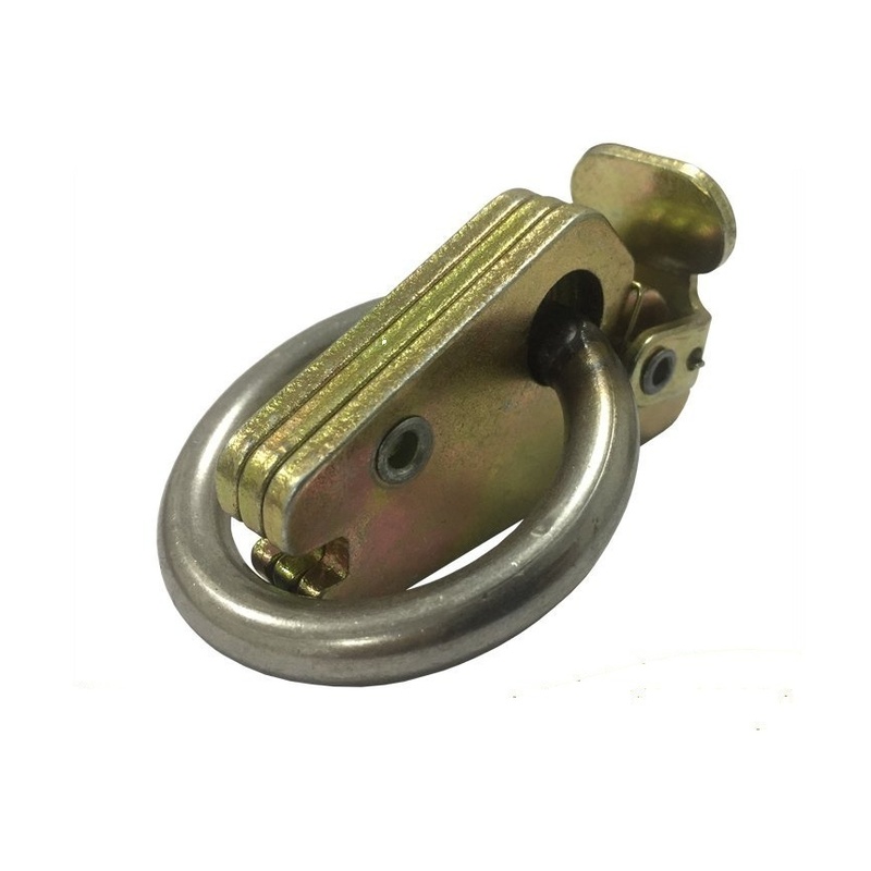 F-Track Spring-Loaded End Fitting with 50mm Webbing Strap