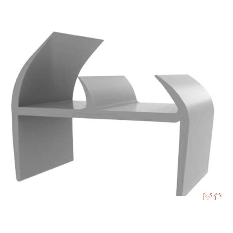 PVC Door Seal 55mm x 4.2M
