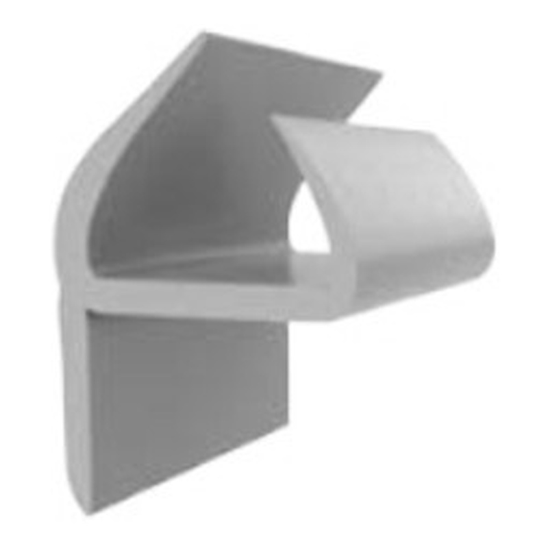 PVC Door Seal J-Profile 25x30mm x 5M