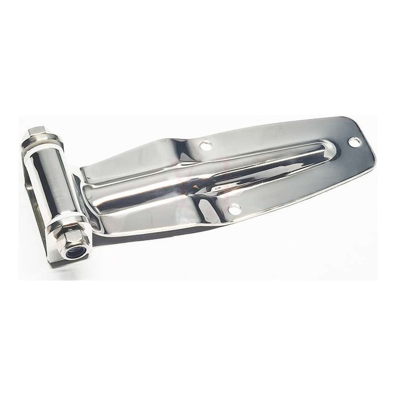 Rear Door Stainless Steel Hinge 260mm with Bolt Lug